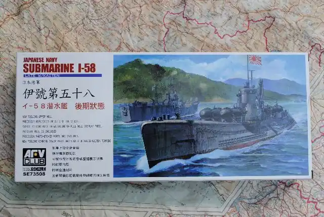 AFV Club SE73508 JAPANSE NAVY I-58 SUBMARINE Late with "KAITEN" Nu Kopen